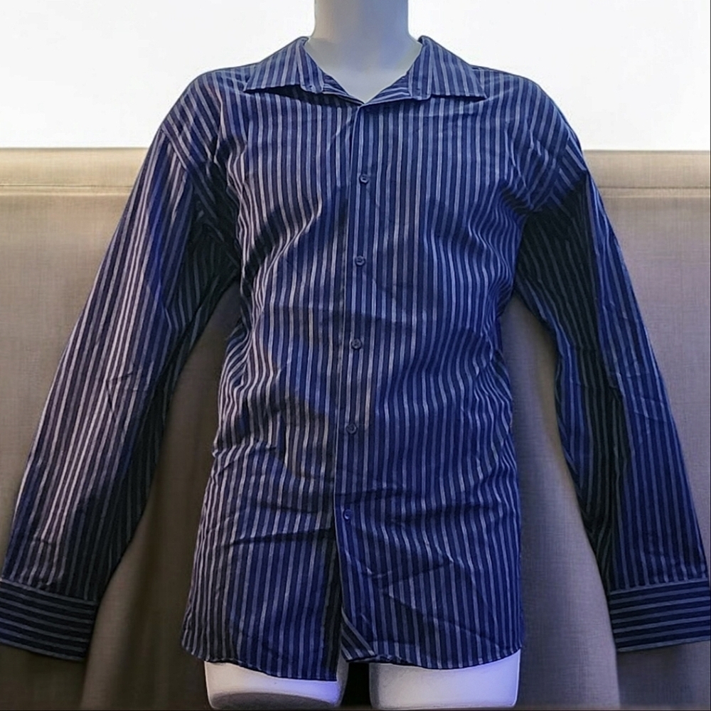 Men's Structure Modern Fit Button Down Shirt Size XL (34/35)